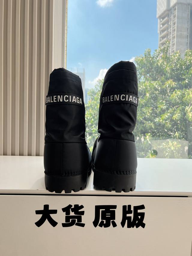 男10 G06所见即所得代购级别原版开发情侣款balenciaga巴黎世家滑雪系列skiwear最新款阿拉斯加雪地靴