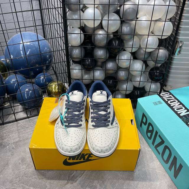 出厂 Nk Sb Dunk Low Retro 斯图西联名- 周年高端定制 低帮休闲板鞋 定制鞋盒 大厂纯原品质出货 超高清洁度 皮料切割干净无任何毛边 细节完