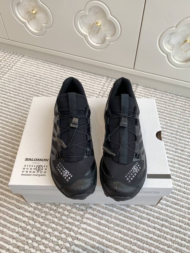 Salomon X Mm624新款联名款厚底登山鞋情侣款运动鞋 顶级品质 马吉拉与萨洛蒙的碰撞登山♀也要时尚起来对版牛反绒透气网面料，透气网内里，私模tpu大底